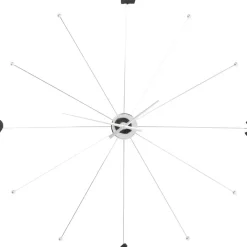 Outlet Wanduhr Like Umbrella Chrome Uhren