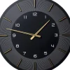 Sale Wanduhr Lio Schwarz O60 Uhren