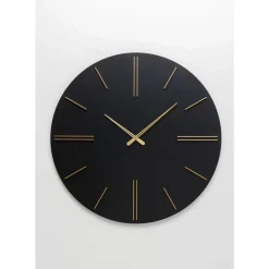 Wanduhr Luca Schwarz O70Cm Uhren
