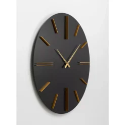Wanduhr Luca Schwarz O70Cm Uhren