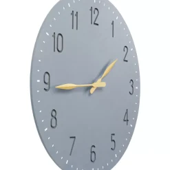 Hot Wanduhr Mailo Grau O50 Uhren