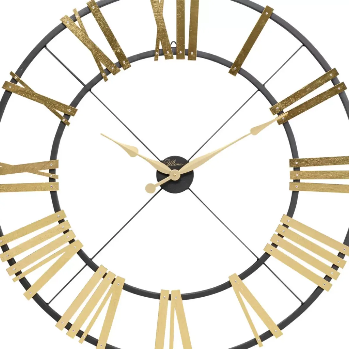 Hot Wanduhr Nevio Brass O95Cm Uhren
