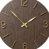 Wanduhr Oscar Schwarz O60 Uhren