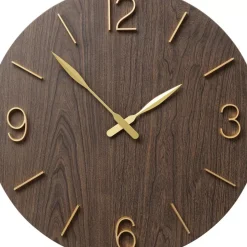 Wanduhr Oscar Schwarz O60 Uhren