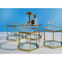 Clearance Weinglas Diamond Gold Rim Geschirr & Tischaccessoires