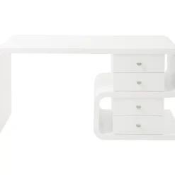 New White Club Schreibtisch Snake 150X70Cm Tische