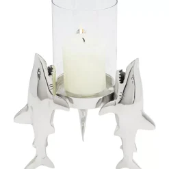 Hot Windlicht Shark Family 23Cm Kerzenständer & Laternen