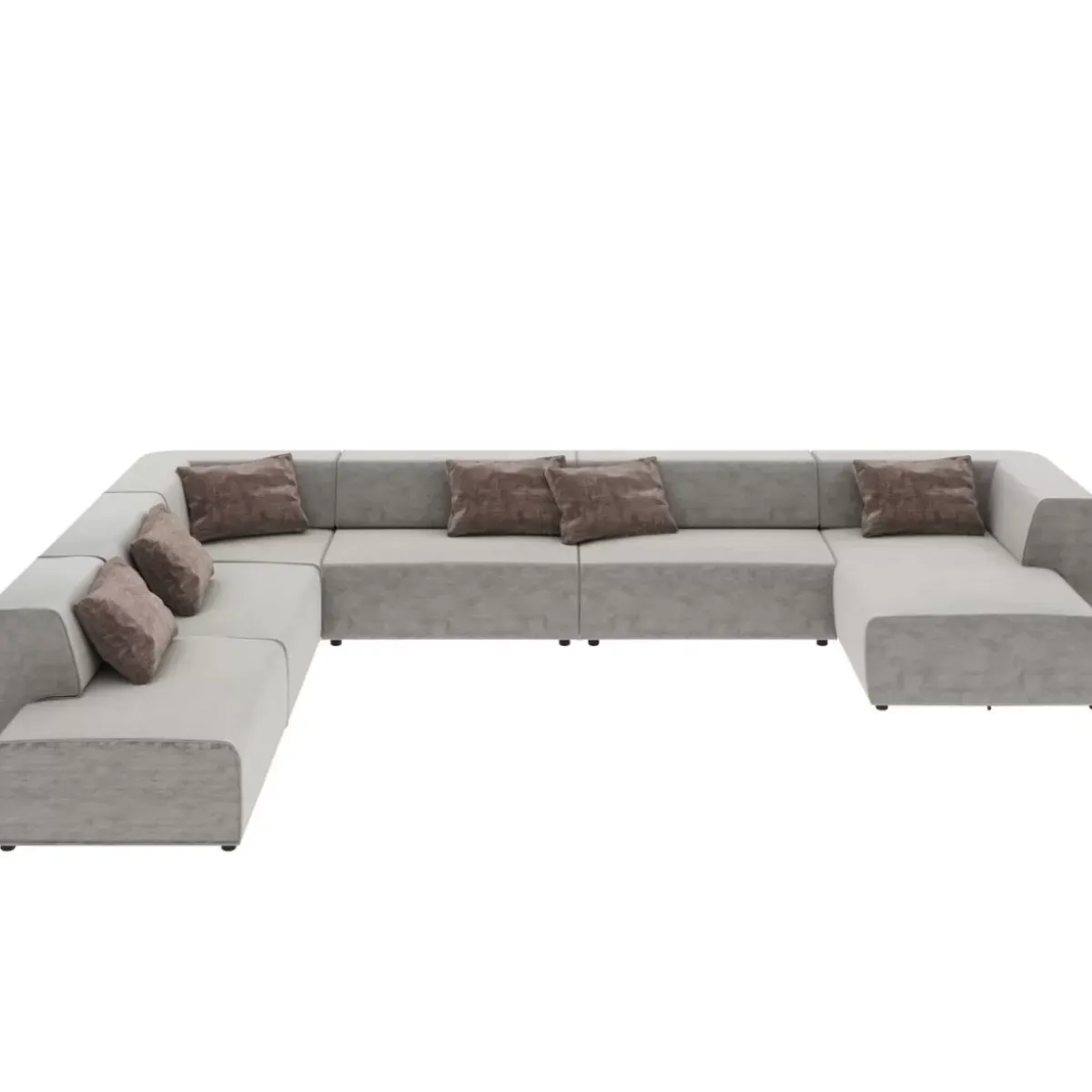 Online Wohnlandschaft Infinity Miami Grau 417Cm Sofas & Couches